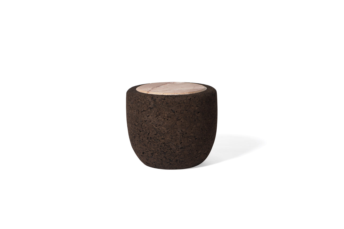 MAGMA Smal Low, cork coffee table.