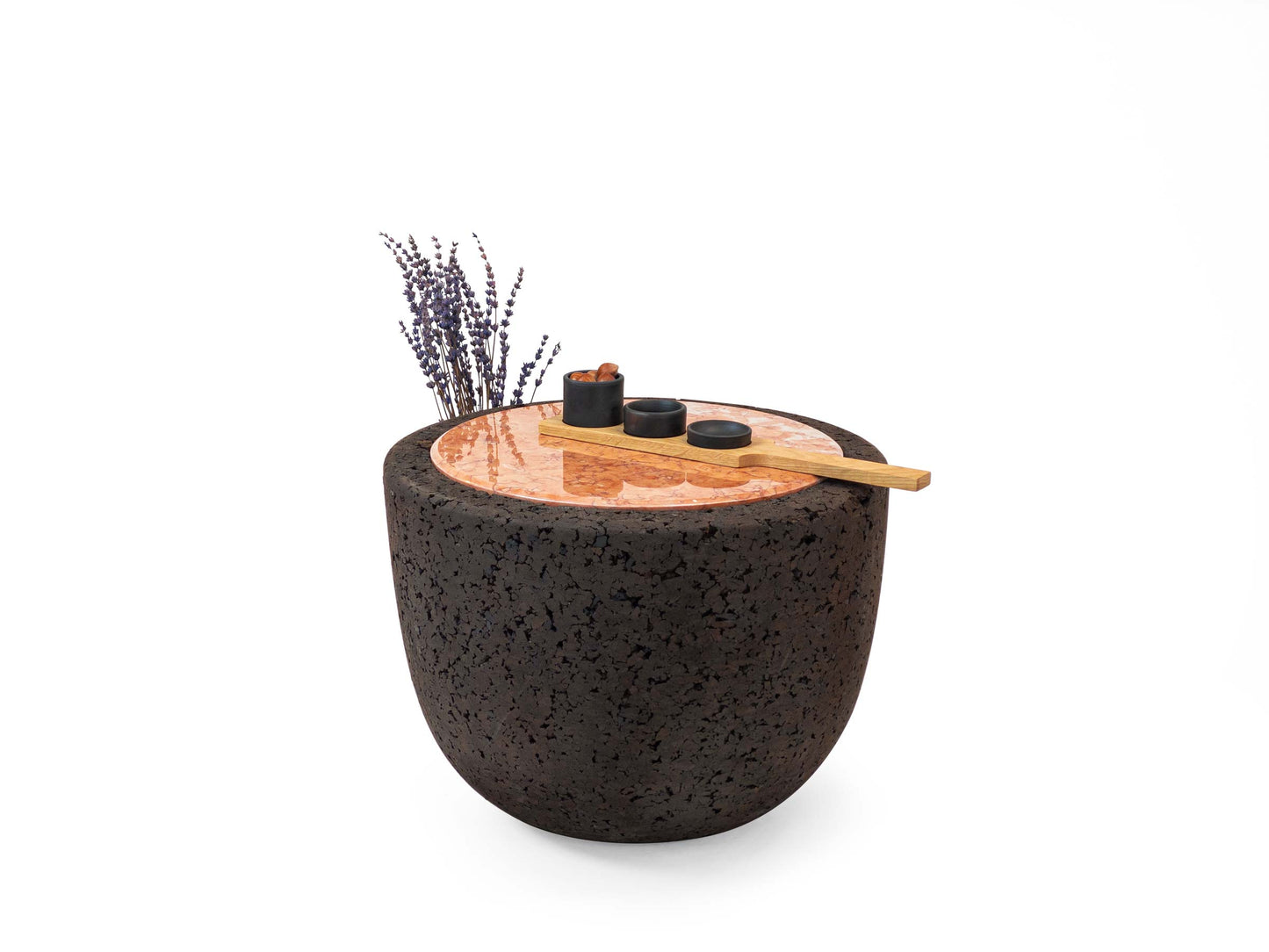 MAGNA Wide Low, certified cork coffee table