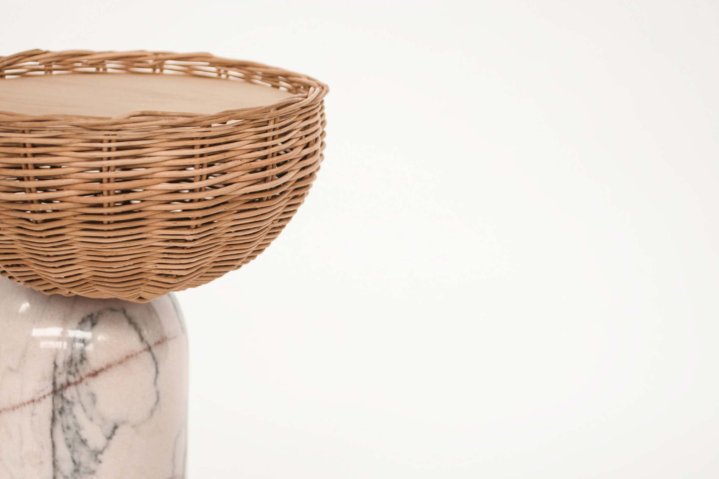CELESTE Wicker Side table