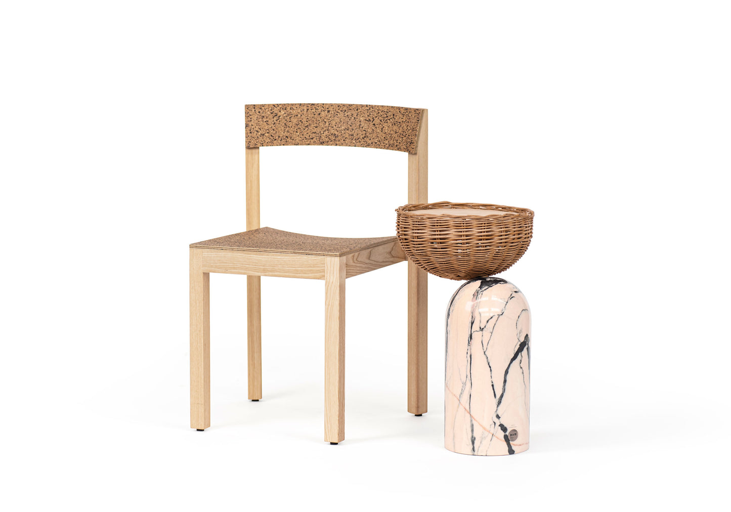 CELESTE Wicker Side table