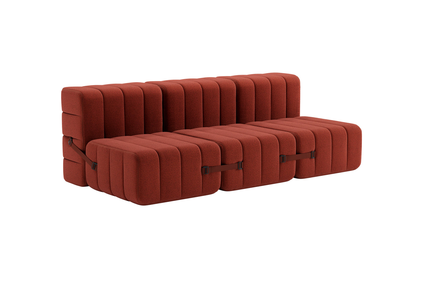 CURT 3 seater sofa in 100% recycled wool