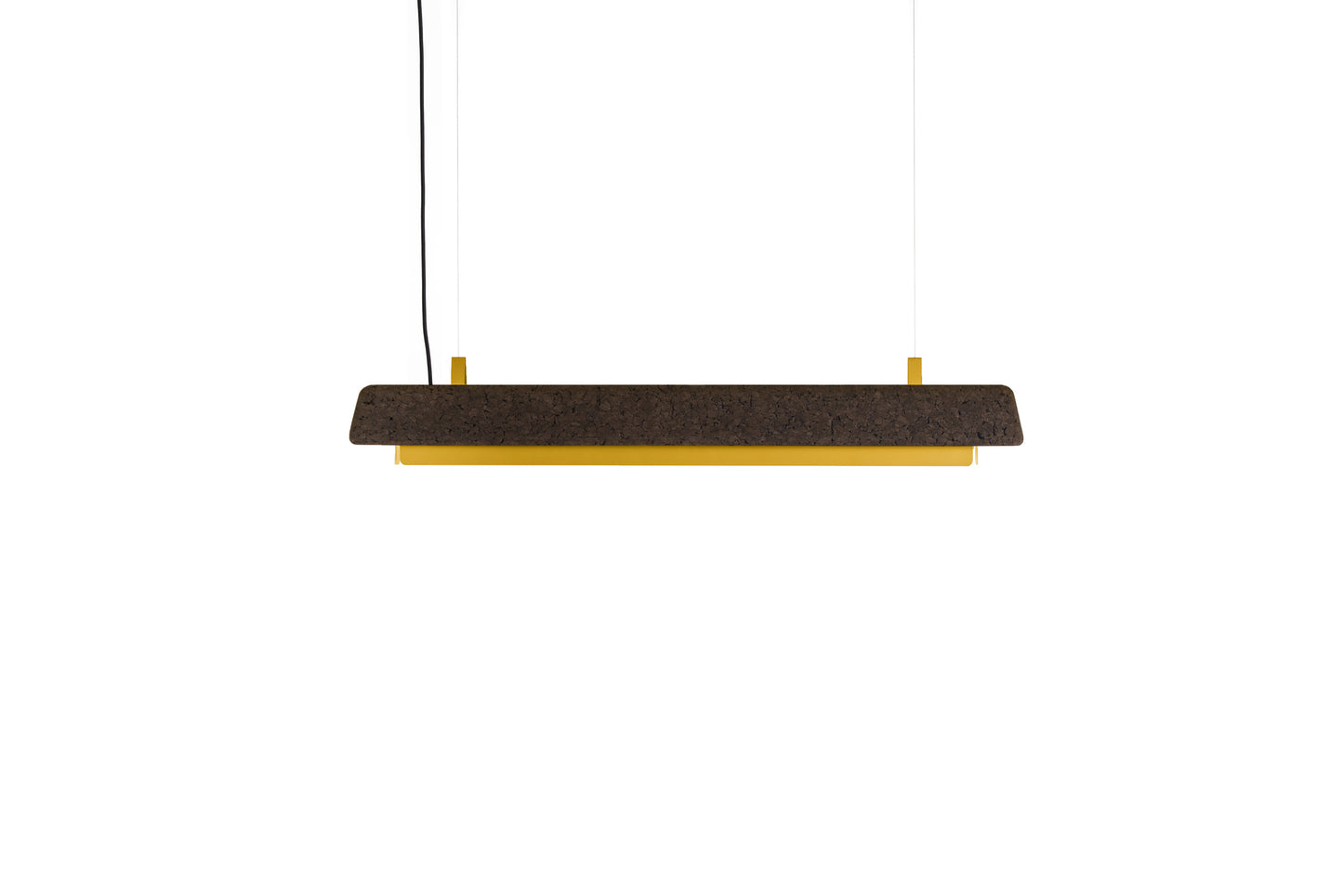 CORTINA Big Suspended cork ceiling lamp.