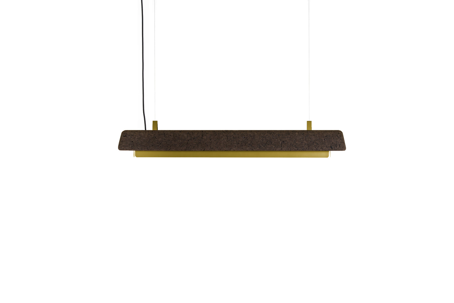 CORTINA Big Suspended cork ceiling lamp.