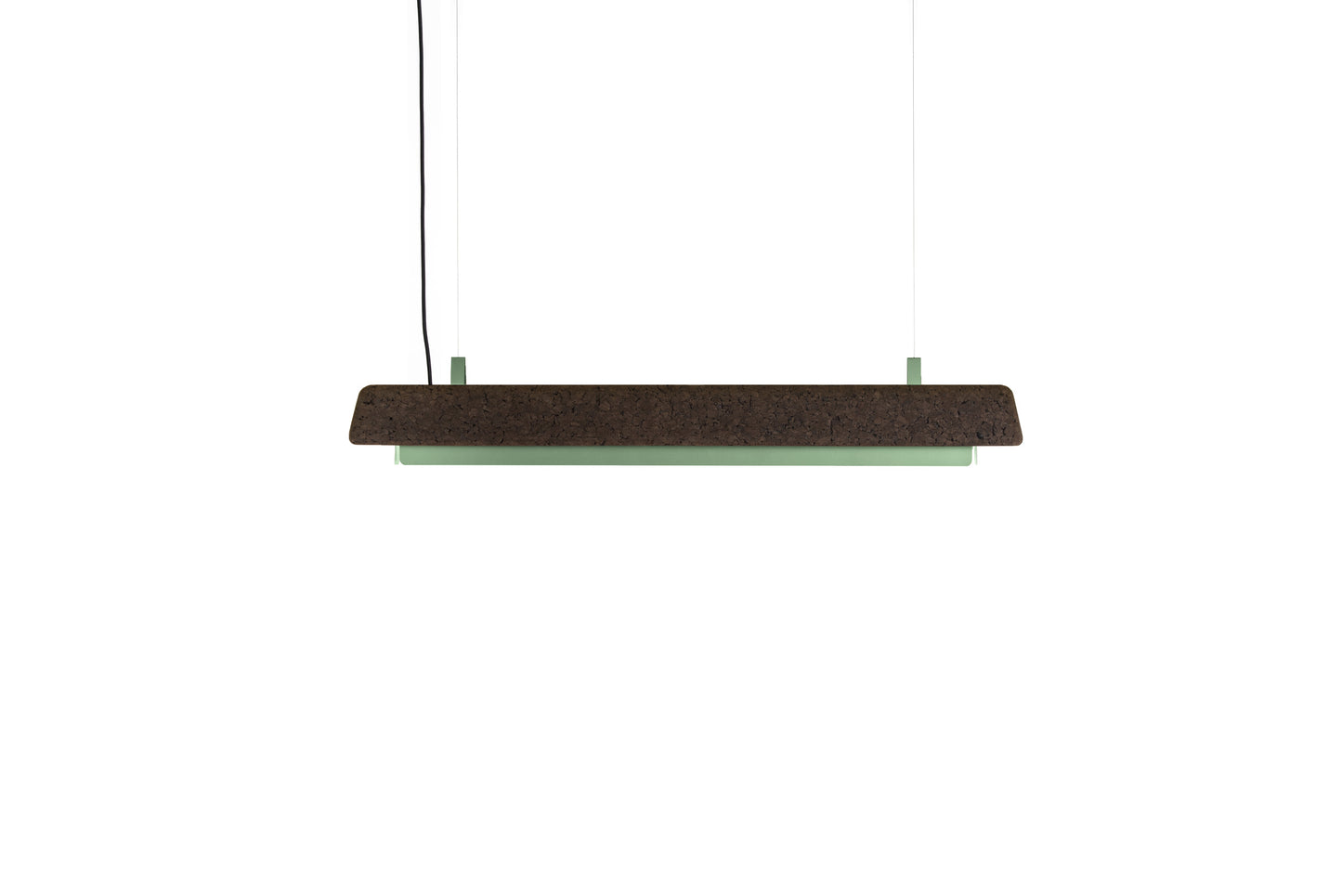 CORTINA Big Suspended cork ceiling lamp.
