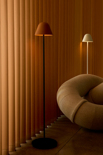 Lampadaire OKINA – Céramique artisanale et design organique