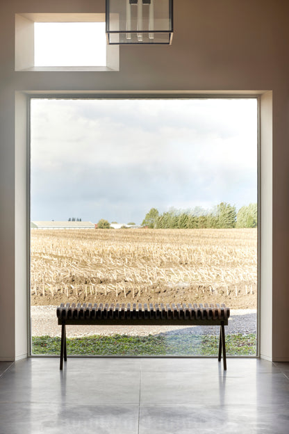 PRÉLUDE – Banc haut de gamme en bois et métal certifiés CSC