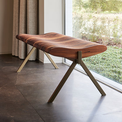 PRÉLUDE – Banc haut de gamme en bois et métal certifiés CSC