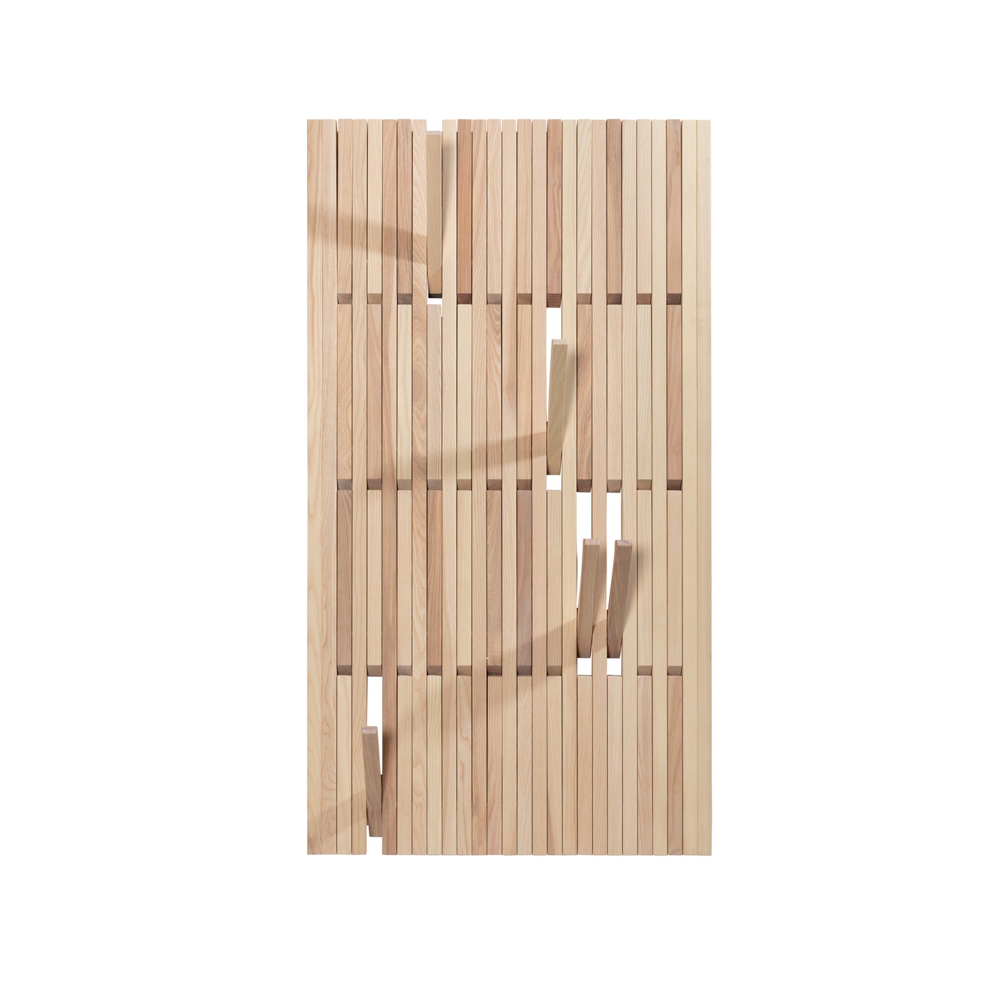 Piano-shaped wooden wall hanger (FSC certified)