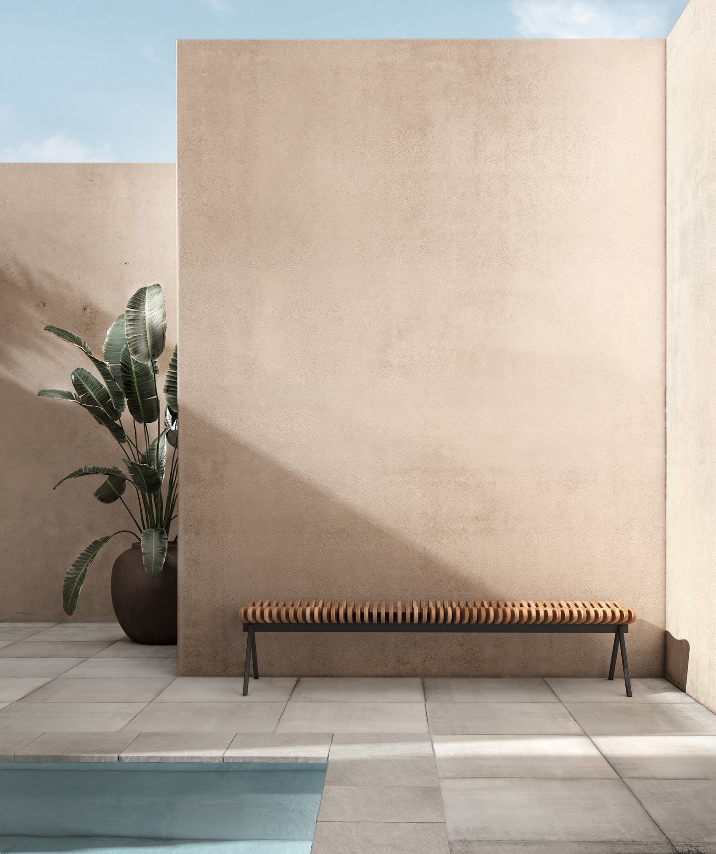 PRÉLUDE – Banc haut de gamme en bois et métal certifiés CSC