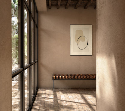 PRÉLUDE – Banc haut de gamme en bois et métal certifiés CSC