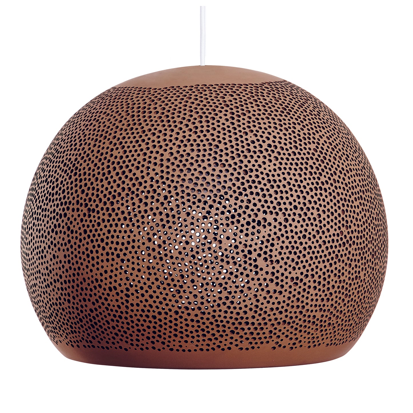 Candeeiro Suspenso SpongeUP 40 em Barro Feito á mão