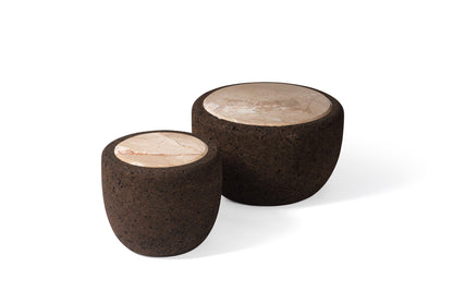 MAGNA Wide Low, table basse en liège certifié