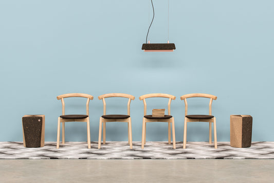 CORTINA Small Cork pendant lamp