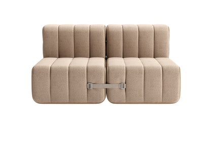 CURT 2 Seater Sofa in 100% recycled wool