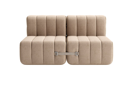 CURT 2 Seater Sofa in 100% recycled wool