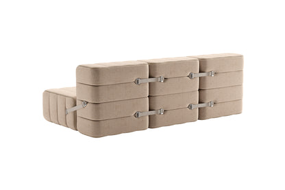 CURT 3 seater sofa in 100% recycled wool