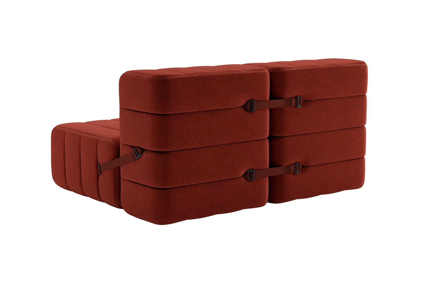 CURT 2 Seater Sofa in 100% recycled wool