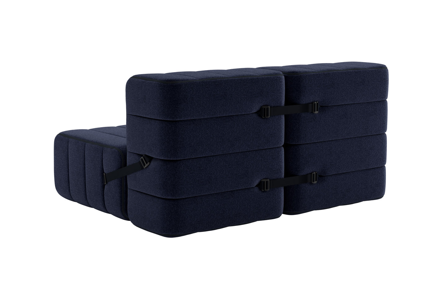 CURT 2 Seater Sofa in 100% recycled wool