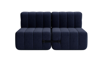 CURT 2 Seater Sofa in 100% recycled wool
