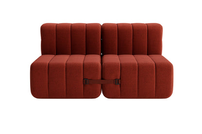 CURT 2 Seater Sofa in 100% recycled wool