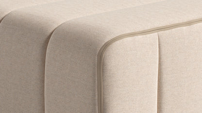 CURT 2 Seater Sofa in 100% recycled wool, modular system.